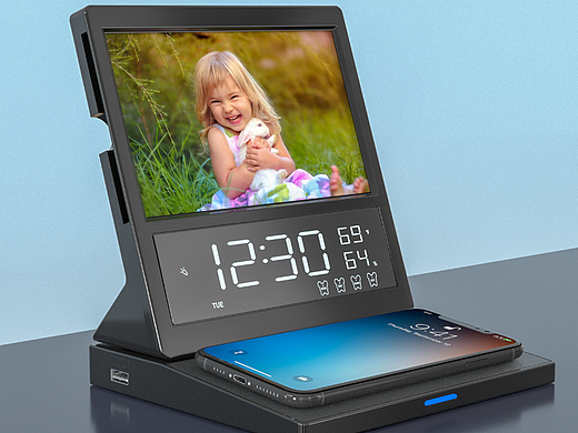 底座分离 无线充 黑色