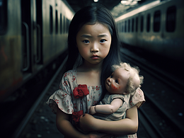 留守儿童孤独的童年