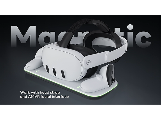 商业作品 OURVR For Quest3 充电台