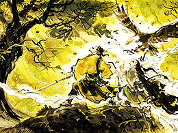 老夫聊發(fā)少年狂，左牽黃，右擎蒼