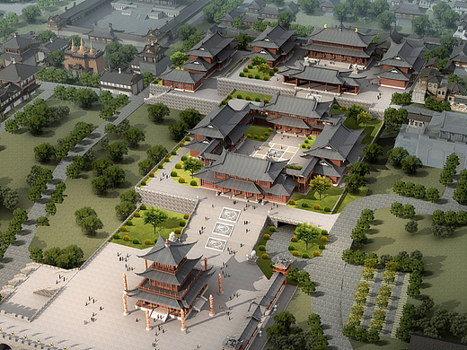 汉唐酒店（个人主页-ZNjMyMjIwNzI=） - 建筑/空间 - 站酷设计师shjandshj原创素材 - 站酷ZCOOL