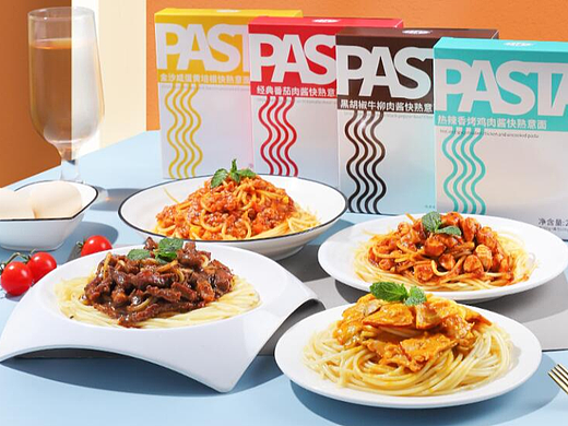 意大利面详情设计+拍摄一条龙