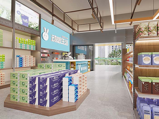 郑州小商店装修技巧|小商店装修如何才能引人注目