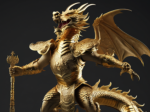 金龙战士（个人主页-ZNjY3MTkwMDA=） - IP形象 - 站酷设计师猎鹰少尉原创素材 - 站酷ZCOOL