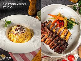 京津美食摄影/西餐菜品单菜谱餐厅拍摄电商拍摄