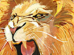 尝试用各种风格画大猫小猫