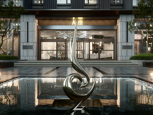 lumion12地产景观建筑效果