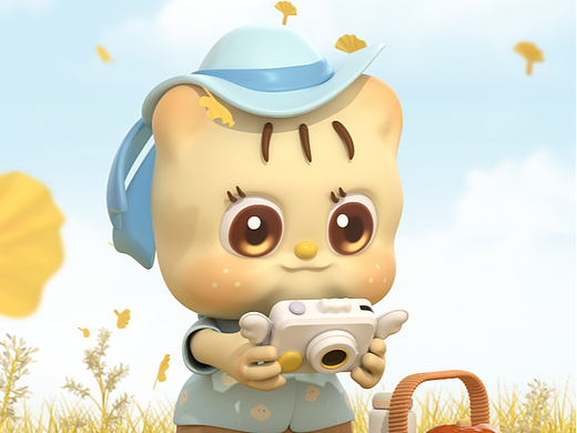 IP形象设计:猫饼cookie cat