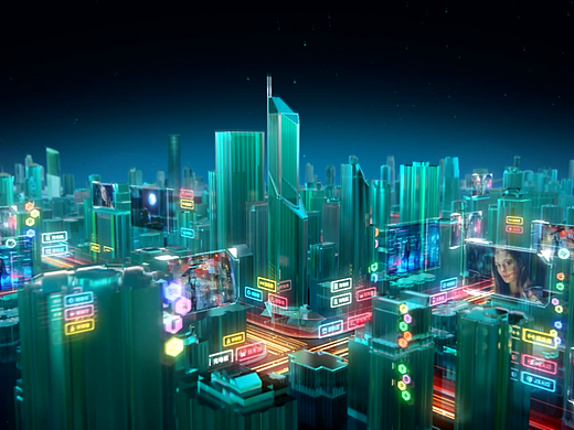 华为开启新世界-开场视频（个人主页-ZNjYzMDAzMzY=） - 产品 - 站酷设计师酱香小白菜原创素材 - 站酷ZCOOL