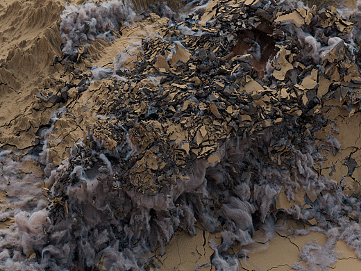 Houdini Terrain Destruction