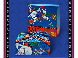 与STORY合作|361°龙年礼盒 插画设计