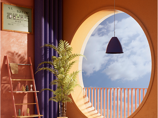 多彩室內(nèi)作業(yè)練習(xí)（個(gè)人主頁-ZNjUwMTY2MjQ=） - 場(chǎng)景 - 站酷設(shè)計(jì)師Eason小迷弟原創(chuàng)素材 - 站酷ZCOOL