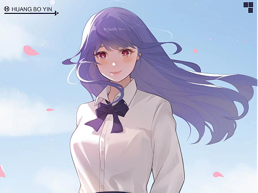 海边的少女