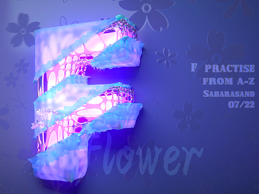 字母練習(xí)（個人主頁-ZNjI5Mjk0MTY=） - 其他三維 - 站酷設(shè)計師撒哈拉的一粒沙原創(chuàng)素材 - 站酷ZCOOL