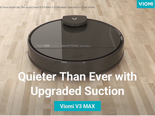 Viomi V3 Max静音风道卖点动效展示