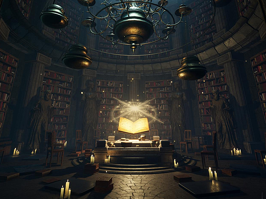 次世代场景《魔法书房》制作教程分享