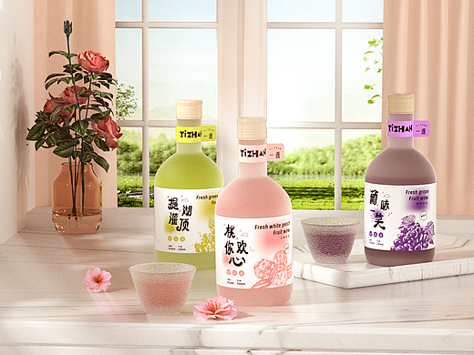 一盏 | 系列果酒品牌包装设计