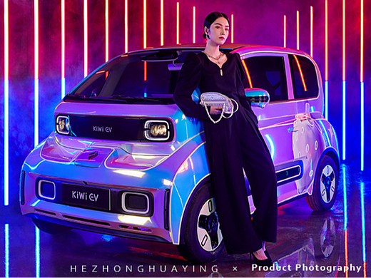 宝骏 || KiWi EV 汽车-炫彩镭射
