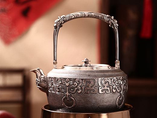 新春茶器（图腾元素）摄影