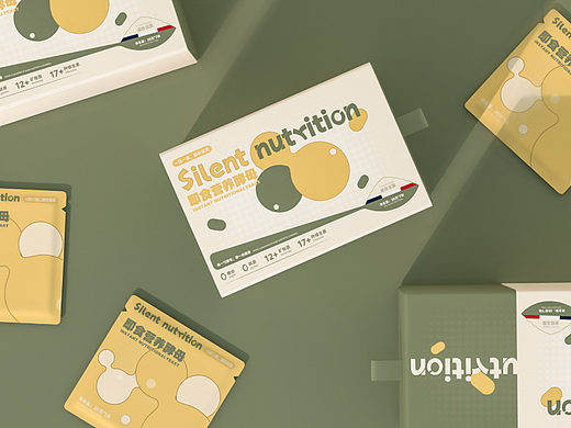 五克氮²×Silent | 即食营养酵母包装设计