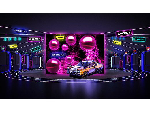 上海电玩市集/美陈设计