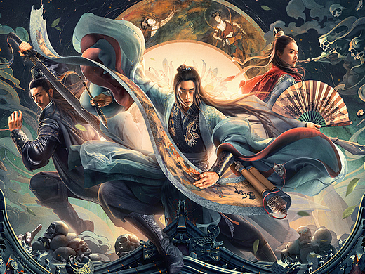 网络电影《画罪师》海报