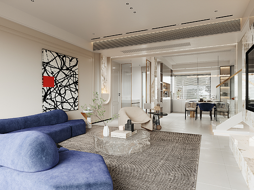 鸿烨表现|现代轻奢简约