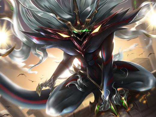 奧拉星 冥焰夜王（個人主頁-ZNjY3MzU3NTY=） - 商業(yè)插畫 - 站酷設(shè)計師LuAnqe原創(chuàng)素材 - 站酷ZCOOL