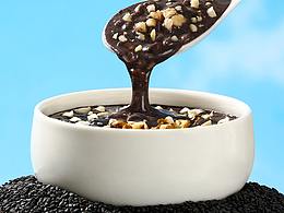 黑芝麻丸 黑芝麻糊电商页面设计