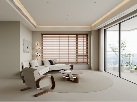 近期渲染 现代平层