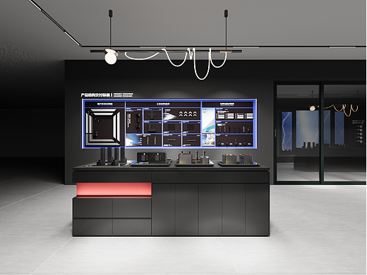 门窗展厅功法墙