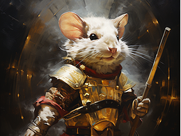 AIGC创作-魂系游戏油画风格的十二生肖