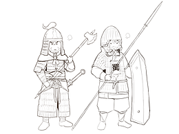 中国风Q武士