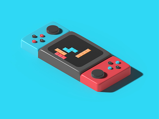 任天堂-Ai制作3D效果