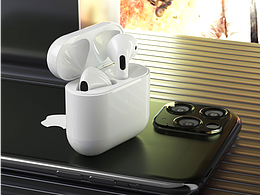 藍(lán)牙耳機(jī)渲染