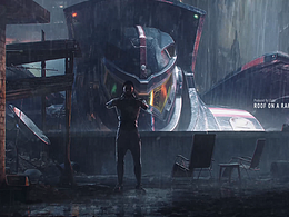《环太平洋·Roof on a rainy night》第五届3D渲染大赛