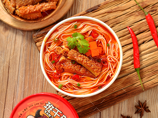 爆肚面拍摄|电商美食摄影|速食食品拍摄×郑州密斯杨