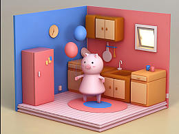 临摹打卡 | 小猪之家