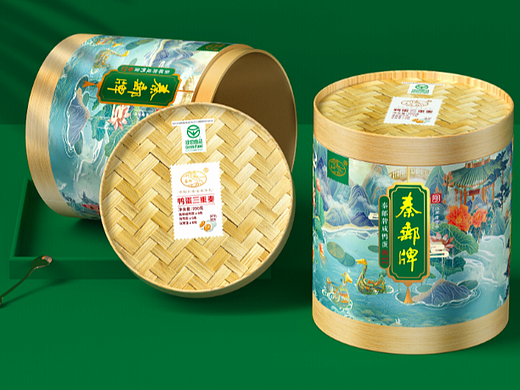 巨灵设计｜秦邮咸鸭蛋包装设计