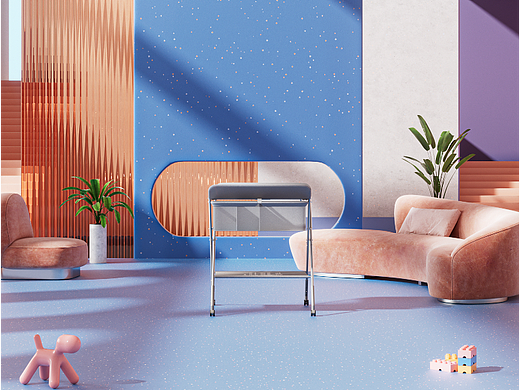 babyboat尿布台动画