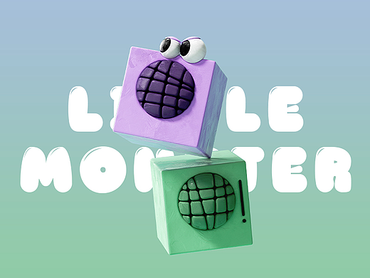 《LITTLE MONSTER》小怪兽们的音乐会（个人主页-ZNjUxMzQ4NDQ=） - 其他三维 - 站酷设计师Mai13原创素材 - 站酷ZCOOL
