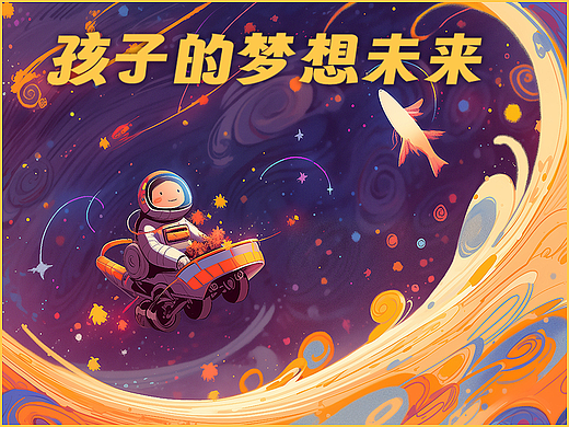 孩子的梦想未来