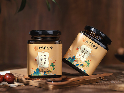 后期修图 | 人参八珍膏