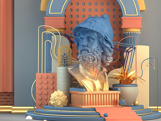 03-c4d（个人主页-ZNTk4ODcyOTI=） - 其他平面 - 站酷设计师呲牙咧嘴过得去原创素材 - 站酷ZCOOL