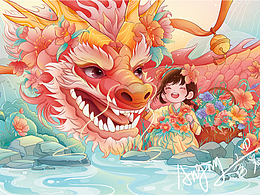 龙年原创插画