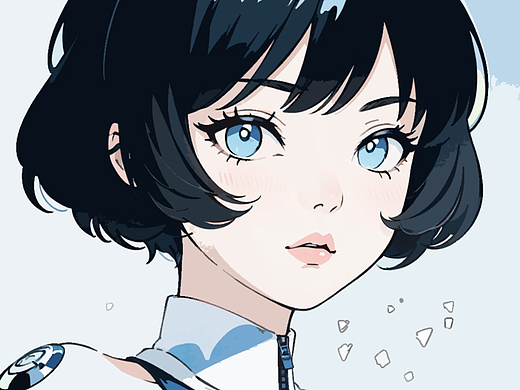 機(jī)械風(fēng)與girl（個人主頁-ZNjc4MzU5MTI=） - 商業(yè)插畫 - 站酷設(shè)計師灰呀灰原創(chuàng)素材 - 站酷ZCOOL