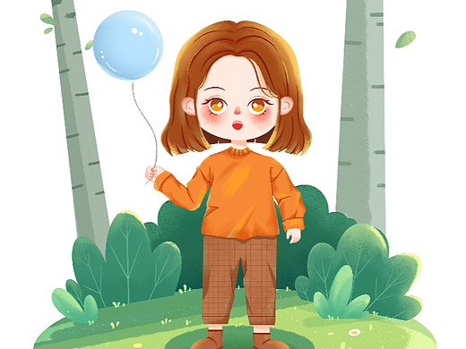 儿童插画——人物