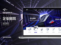 《极电科技》Web界面设计