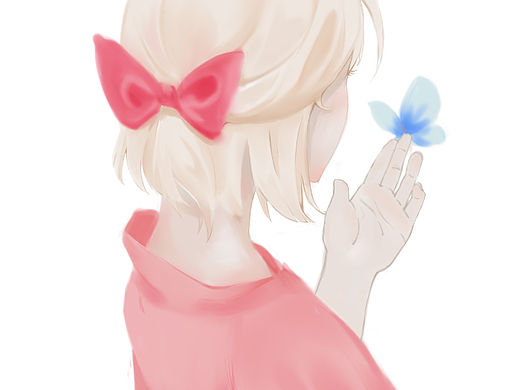 白发少女
