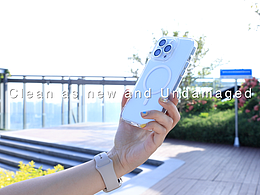 3C类 冰晶磁吸手机壳 拍摄